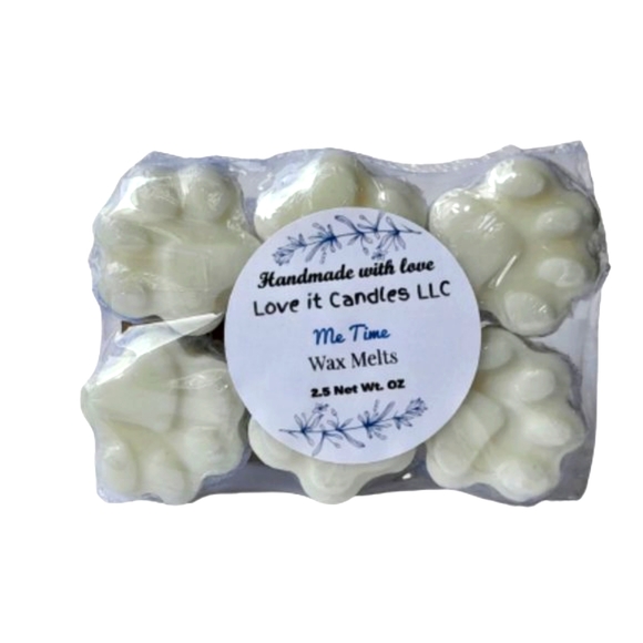 Signature Soy Wax Melt Me Time Paw Shape 2.5oz great for gifts - Picture 2 of 7